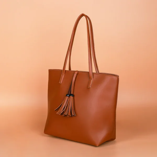 Molten Caramel Shoulder Bag - Image 3