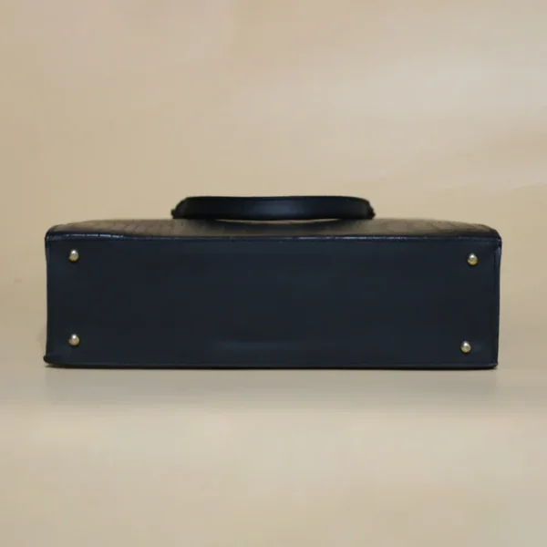 Croc Black Luxury 2 Pcs Tote Set - Image 4