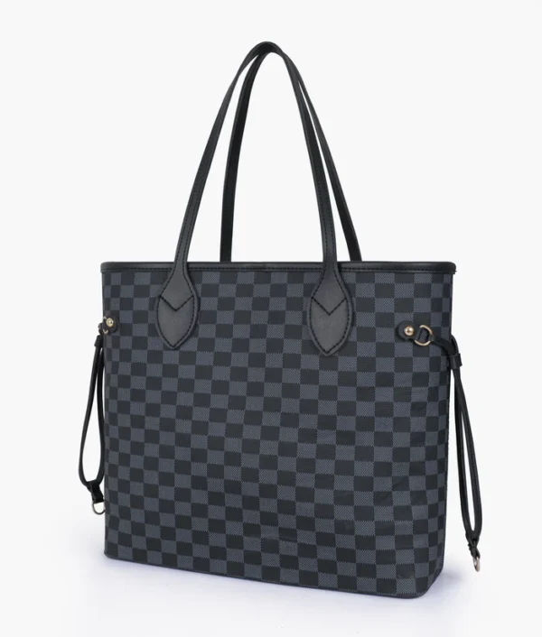 Black Luxury Tote Bag - Image 2