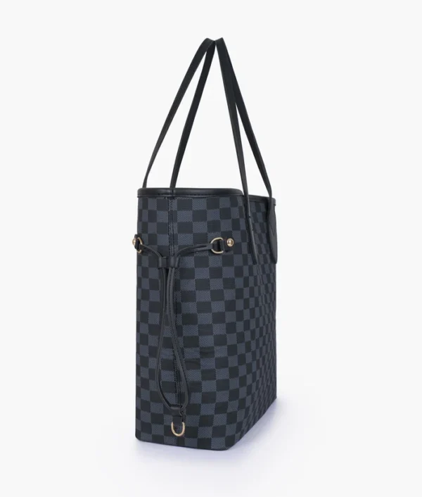 Black Luxury Tote Bag - Image 3