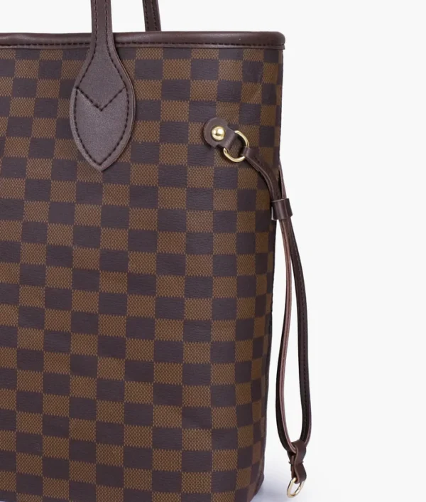 Luxury Brown Tote Bag - Image 3